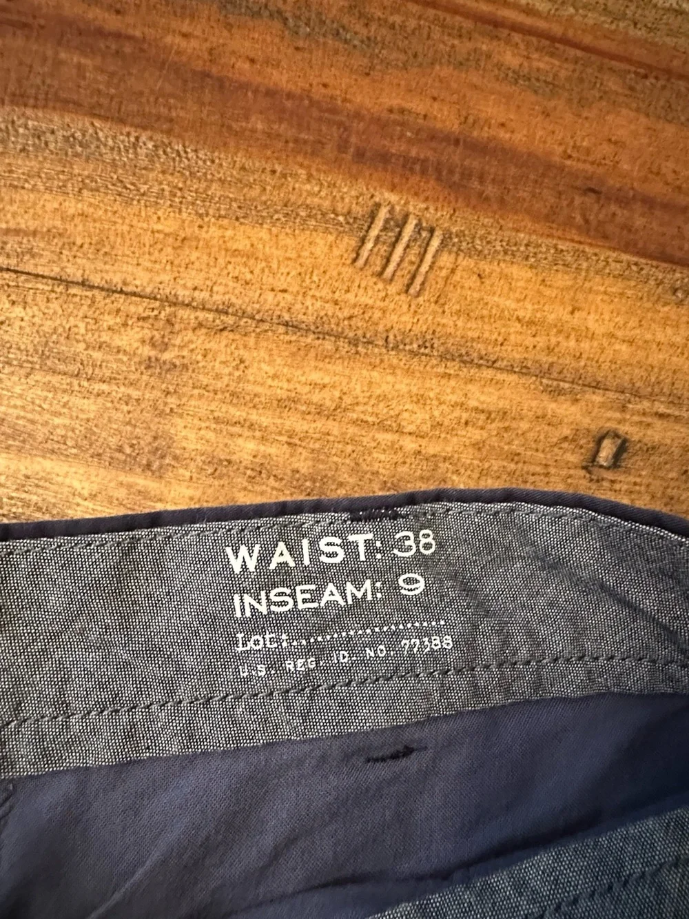 J. Crew Classic Navy Flat-Front Men's Shorts